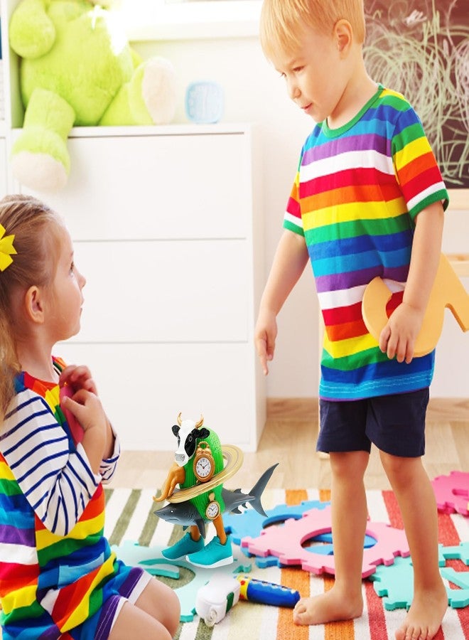 سكويشي لعبة تونغ تونغ تونغ ساهور الطرية، مجسم فيل فكاهي قابل للتحصيل، ألعاب مستوحاة من الميمات، ديكور مكتبي فريد وعرض على الرفوف (متعدد الألوان C) - Image 3